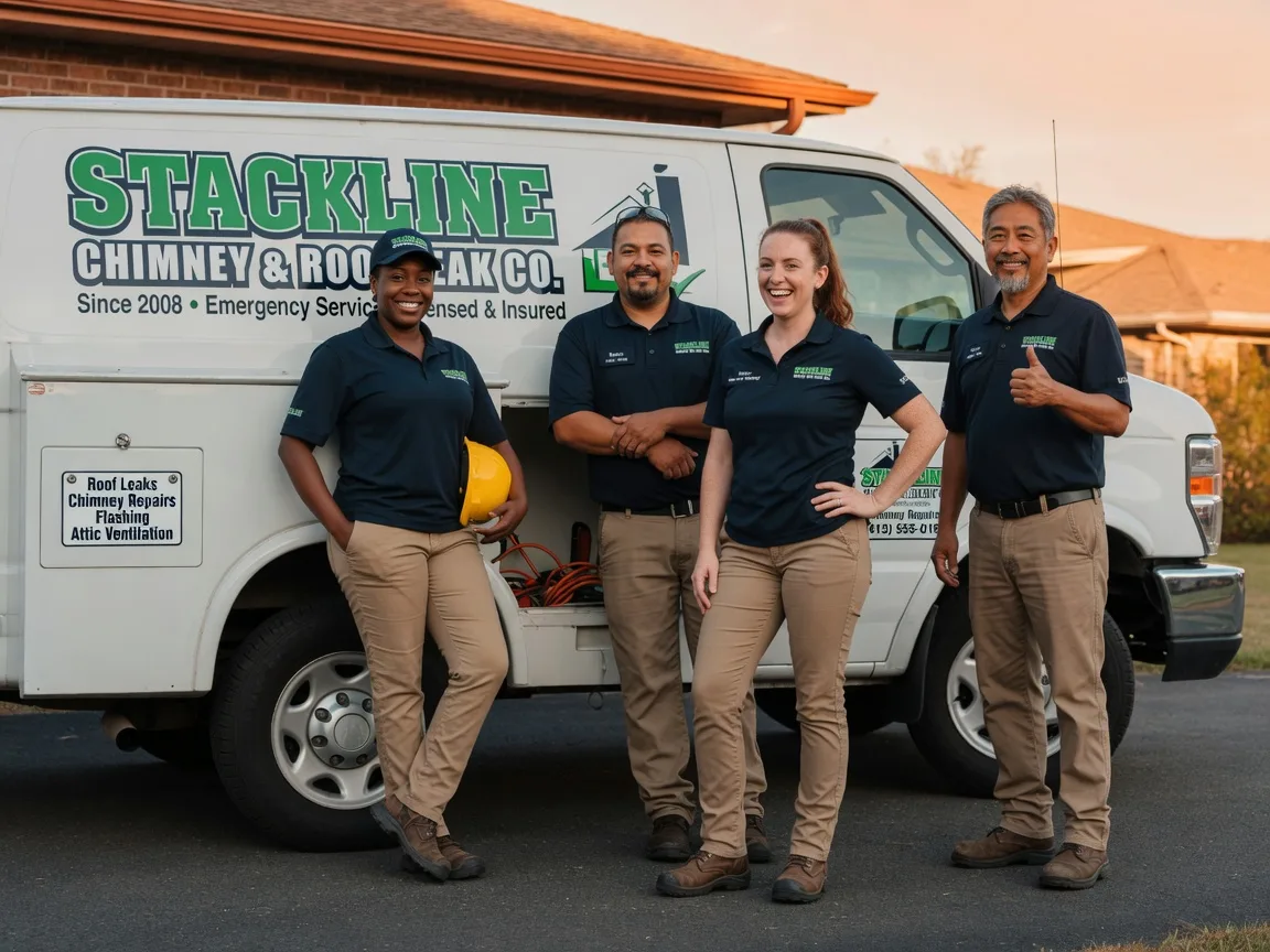 Chimney flashing repair company in Rockmart, GA